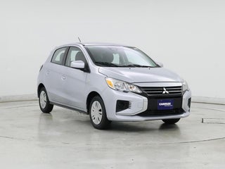 2021 Mitsubishi Mirage with Starlight Silver Metallic Exterior
