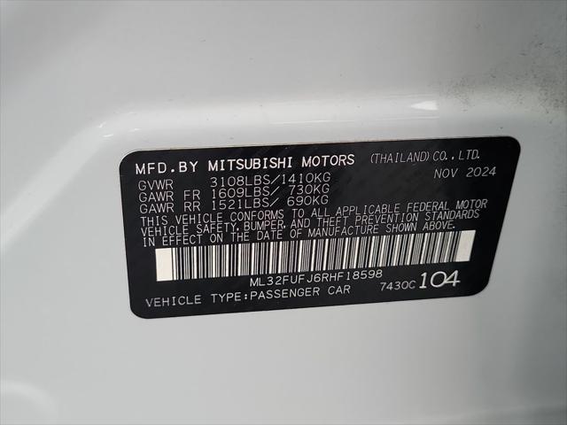 2024 Mitsubishi Mirage - $13,500
