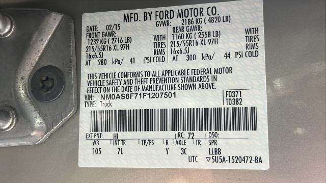 2015 Ford Transit Connect - $16,795