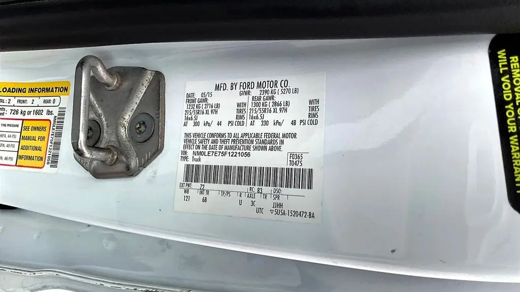 2015 Ford Transit Connect XL