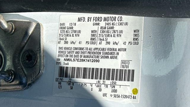 2019 Ford Transit Connect XL