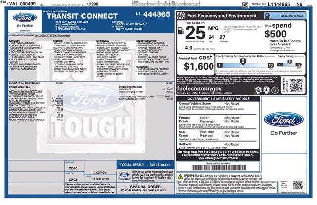 2020 Ford Transit Connect - $17,797