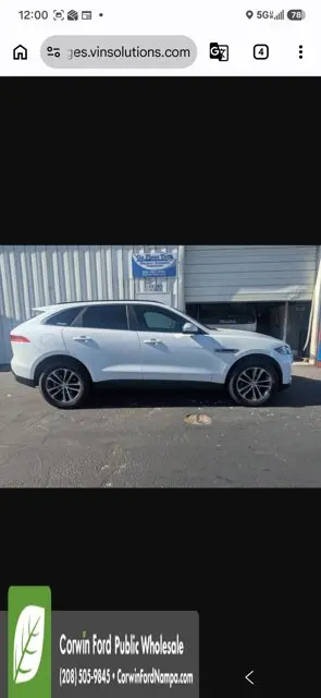 2018 Jaguar F-PACE