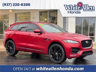 2017 Jaguar F-PACE with Italian Racing Red Metallic Exterior