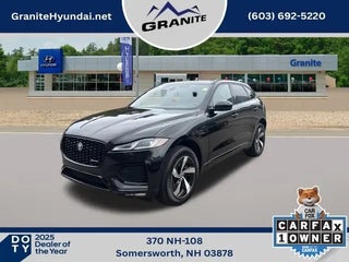 2025 Jaguar F-PACE with Santorini Black Metallic Exterior