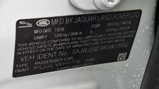 2019 Jaguar XJL 50 V6