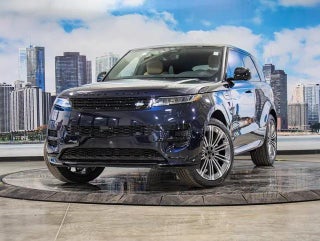 2026 Land Rover Range Rover Sport with Constellation Blue Ultra Metallic Gloss Exterior