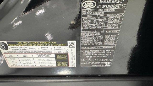 2025 Land Rover Range Rover Sport P360 SE
