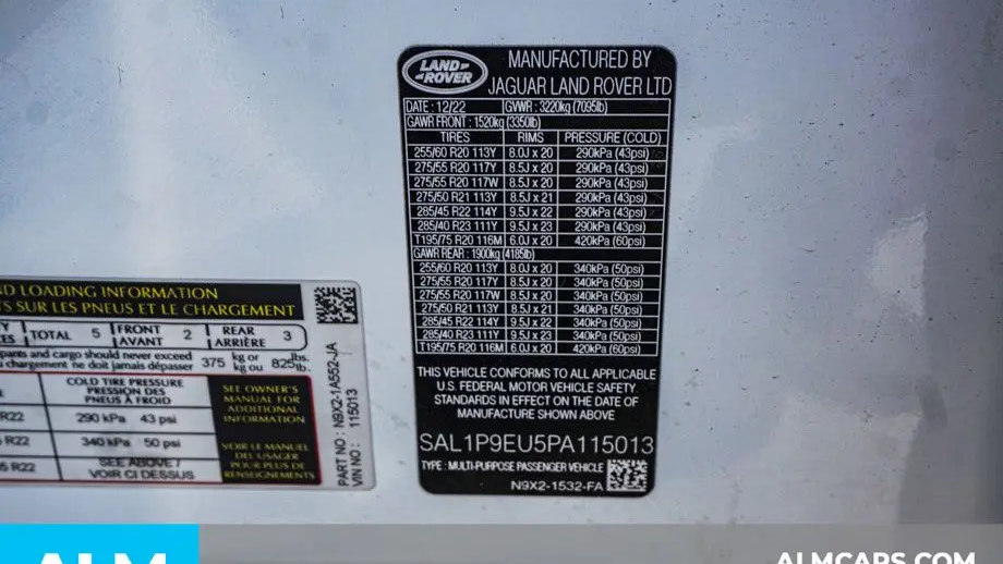 2023 Land Rover Range Rover Sport P360 SE