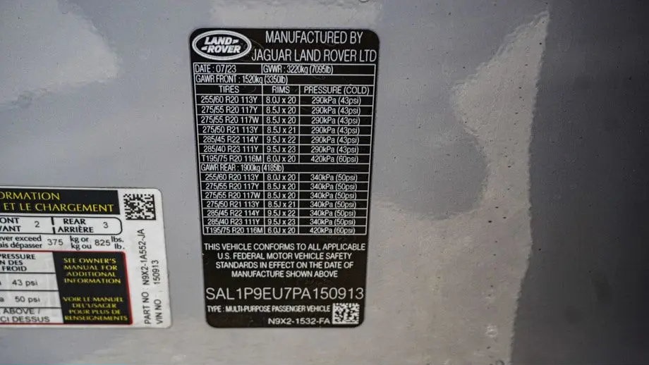 2023 Land Rover Range Rover Sport P360 SE