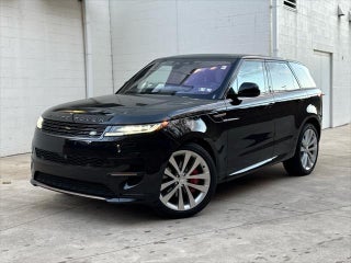 2023 Land Rover Range Rover Sport with Santorini Black Metallic Exterior