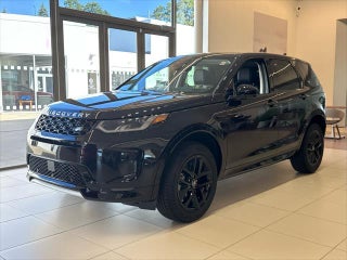 2025 Land Rover Discovery Sport with Santorini Black Metallic Exterior