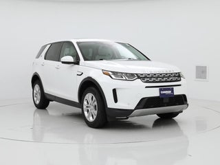2022 Land Rover Discovery Sport with Ostuni Pearl White Exterior