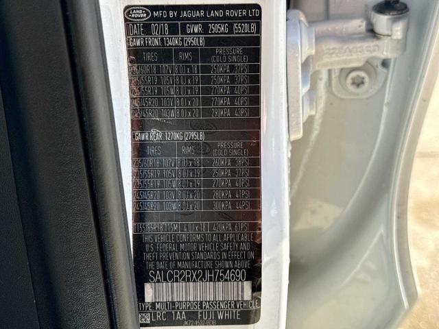 2018 Land Rover Discovery - $13,275