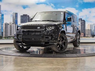 2025 Land Rover Defender with Santorini Black Exterior