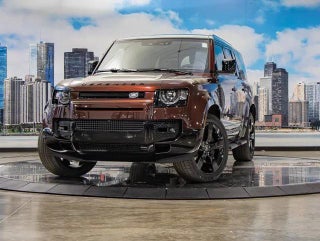 2025 Land Rover Defender with Sedona Red Exterior