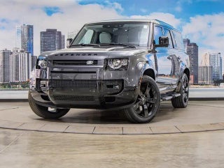 2025 Land Rover Defender with Carpathian Grey Prem Met Exterior