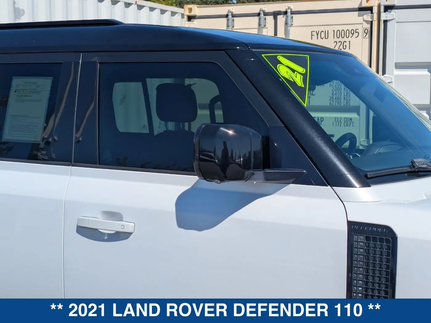 2021 Land Rover Defender - $44,299