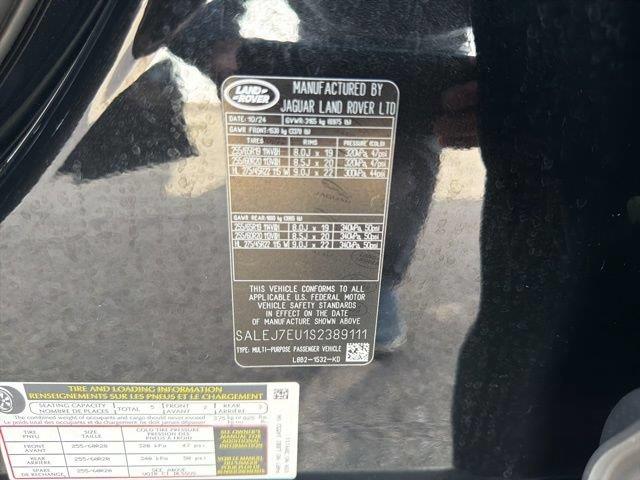 2025 Land Rover Defender - $58,072