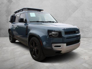2024 Land Rover Defender with Tasman Blue Metallic Exterior