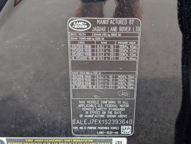 2025 Land Rover Defender - $50,363