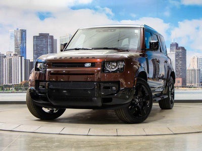 2025 Land Rover Defender AWD 110 P400 Sedona Red 4DR SUV