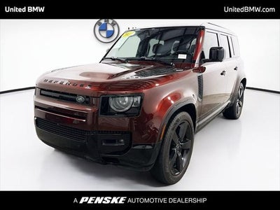 Photo of a 2025 Land Rover Defender AWD 110 P400 Sedona Red 4DR SUV for sale