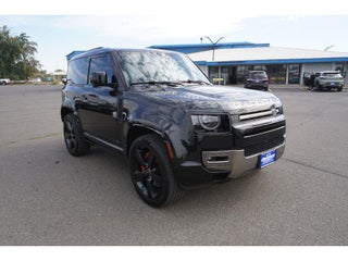 2021 Land Rover Defender with Santorini Black Metallic Exterior