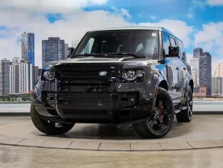 2025 Land Rover Defender with Carpathian Grey Prem Met Exterior