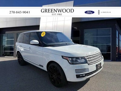 2016 Land Rover Range Rover AWD Supercharged 4DR SUV