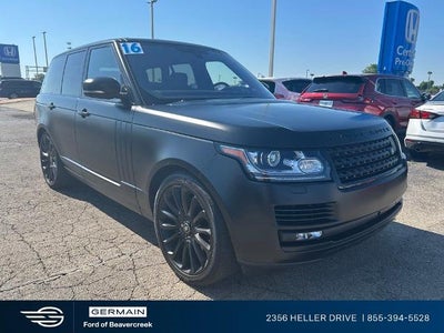 2016 Land Rover Range Rover AWD Supercharged 4DR SUV