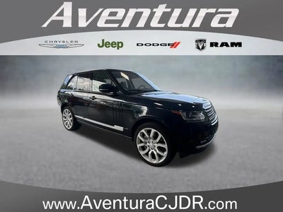 2017 Land Rover Range Rover AWD Supercharged 4DR SUV