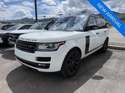 2017 Land Rover Range Rover AWD Supercharged 4DR SUV