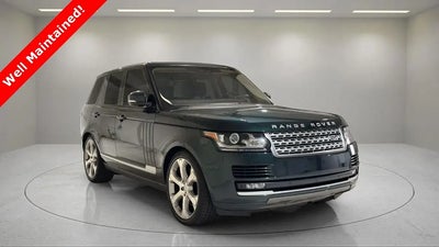 Photo of a 2017 Land Rover Range Rover AWD Supercharged 4DR SUV for sale