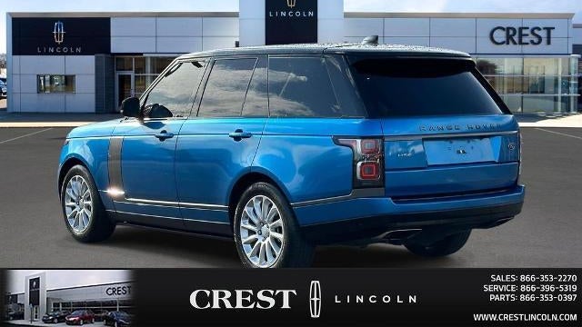2019 Land Rover Range Rover HSE
