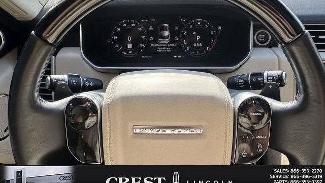 2019 Land Rover Range Rover HSE