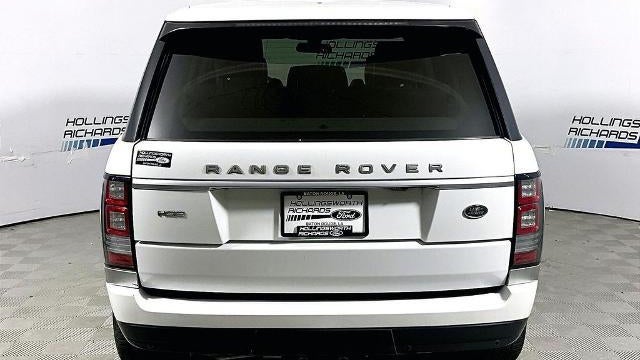 2016 Land Rover Range Rover HSE
