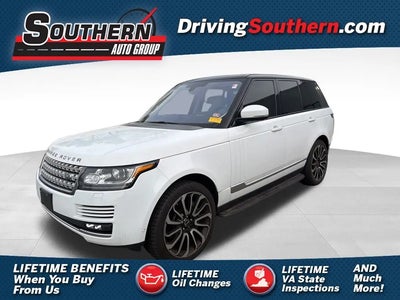 2016 Land Rover Range Rover AWD HSE 4DR SUV