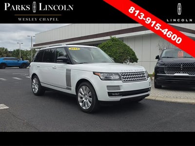 2015 Land Rover Range Rover 4X4 Supercharged LWB 4DR SUV
