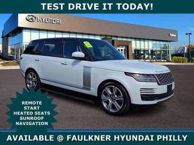 2018 Land Rover Range Rover AWD Supercharged LWB 4DR SUV