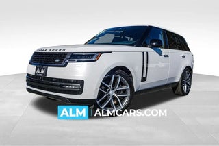2024 Land Rover Range Rover with Icy White Sv Bespoke Special Effect Gloss Exterior