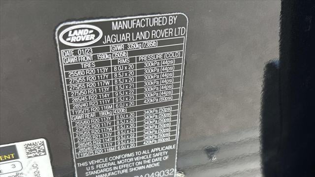 2023 Land Rover Range Rover P530 First Edition LWB