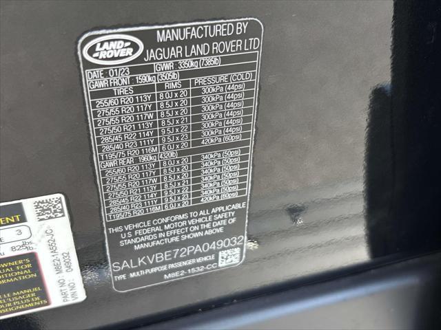 2023 Land Rover Range Rover - $99,900