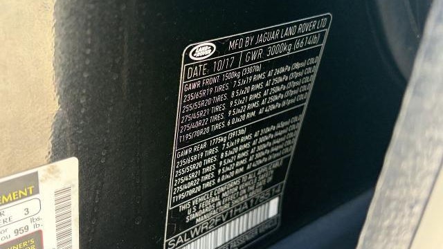 2017 Land Rover Range Rover Sport HSE