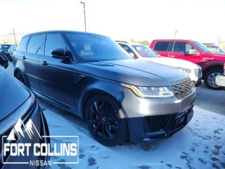 2020 Land Rover Range Rover Sport with Ligurian Black Metallic Exterior