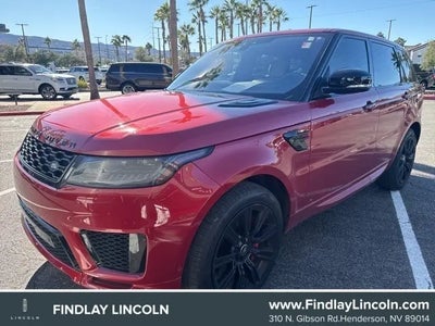 2019 Land Rover Range Rover Sport AWD HST 4DR SUV (midyear Release)