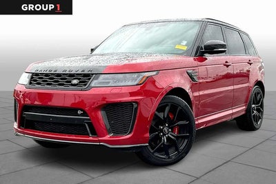 Photo of a 2021 Land Rover Range Rover Sport AWD SVR Carbon Edition 4DR SUV for sale