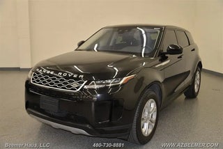 2020 Land Rover Range Rover Evoque with Santorini Black Metallic Exterior