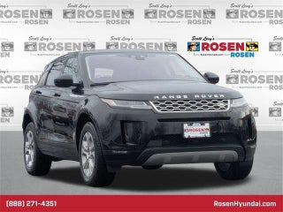2020 Land Rover Range Rover Evoque with Santorini Black Metallic Exterior