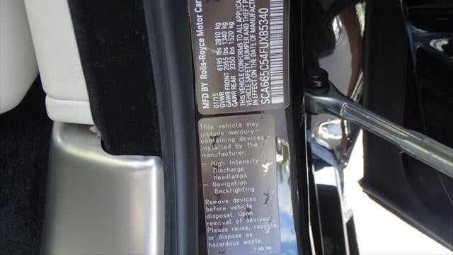 2015 Rolls-Royce Wraith Base